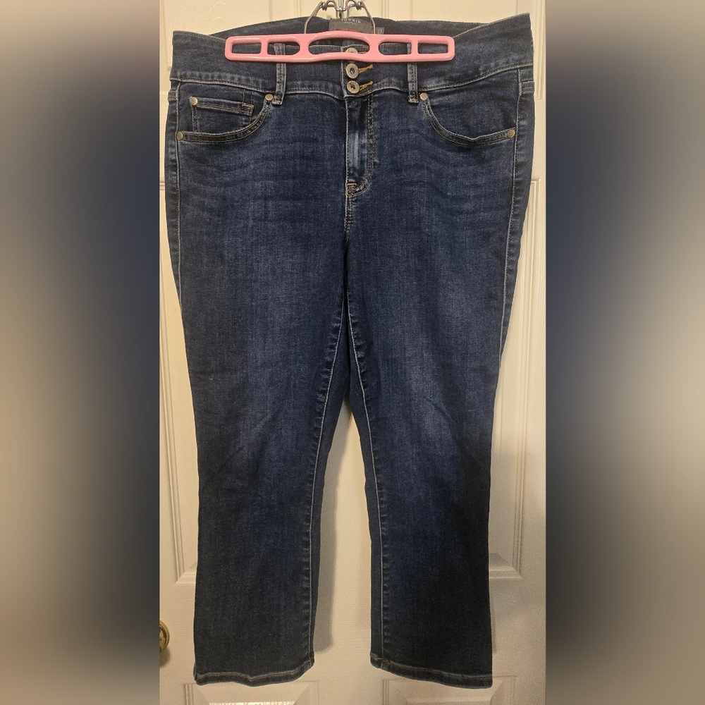 torrid Dark Wash Cropped Jeans